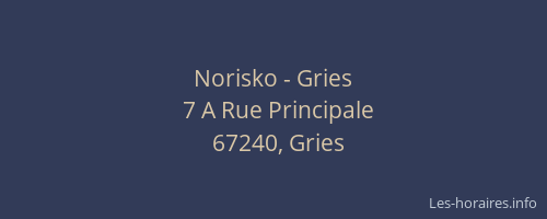 Norisko - Gries