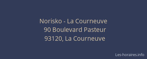 Norisko - La Courneuve