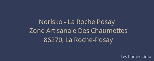 Norisko - La Roche Posay