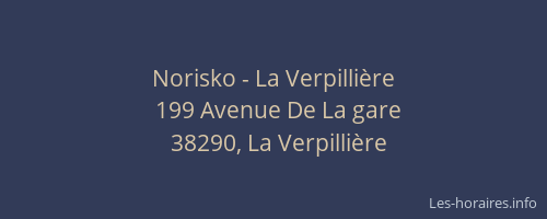 Norisko - La Verpillière