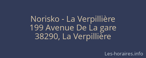 Norisko - La Verpillière