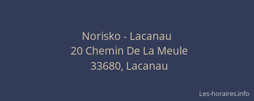 Norisko - Lacanau