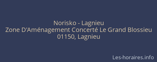 Norisko - Lagnieu