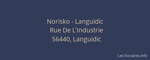 Norisko - Languidic