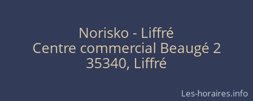 Norisko - Liffré