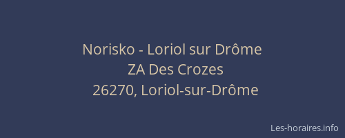 Norisko - Loriol sur Drôme