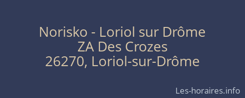 Norisko - Loriol sur Drôme