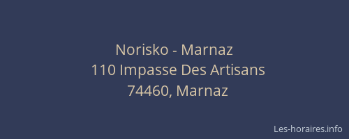 Norisko - Marnaz