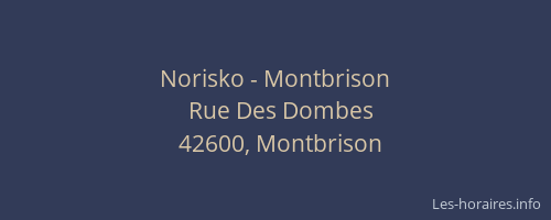 Norisko - Montbrison