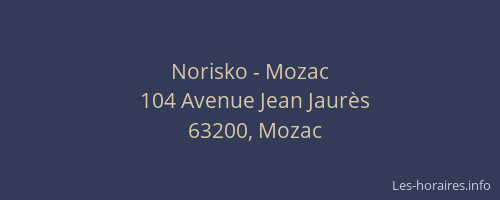 Norisko - Mozac