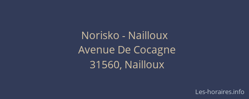 Norisko - Nailloux