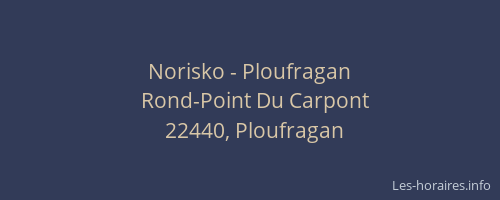Norisko - Ploufragan