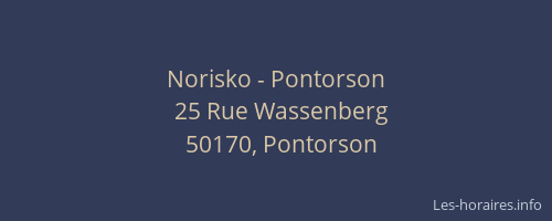 Norisko - Pontorson
