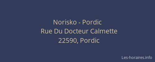 Norisko - Pordic