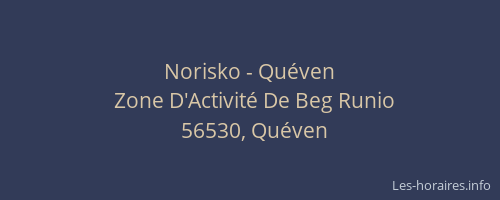 Norisko - Qu&eacute;ven