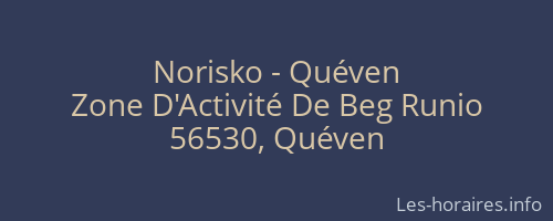 Norisko - Quéven