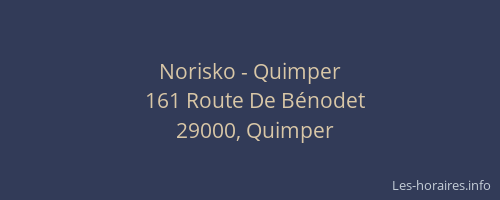 Norisko - Quimper