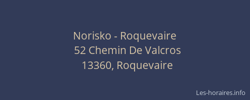 Norisko - Roquevaire