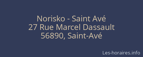 Norisko - Saint Avé