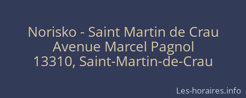 Norisko - Saint Martin de Crau