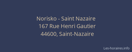 Norisko - Saint Nazaire