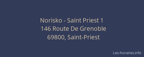 Norisko - Saint Priest 1
