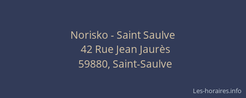 Norisko - Saint Saulve
