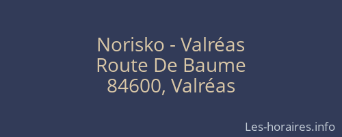 Norisko - Valréas