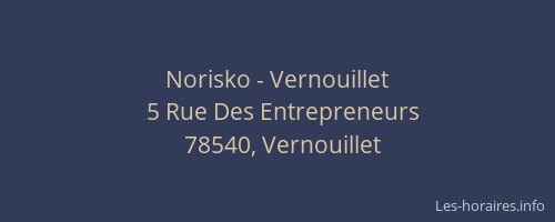Norisko - Vernouillet