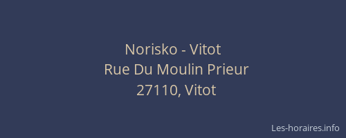 Norisko - Vitot