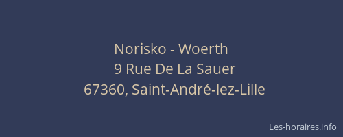 Norisko - Woerth