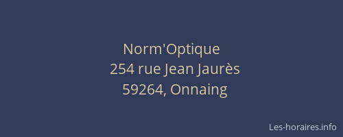 Norm'Optique