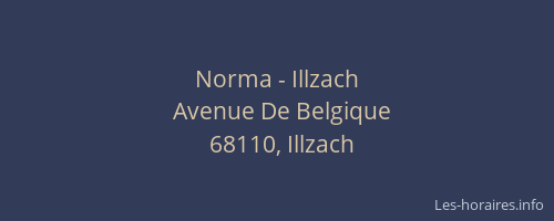 Norma - Illzach