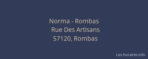Norma - Rombas