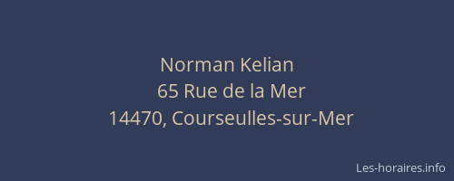 Norman Kelian