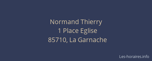 Normand Thierry