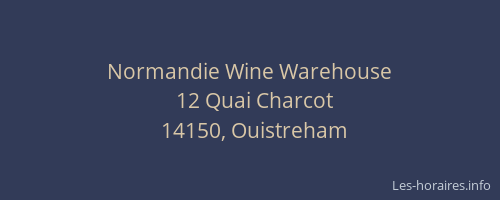 Normandie Wine Warehouse