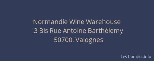 Normandie Wine Warehouse