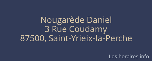 Nougarède Daniel