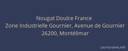 Nougat Doulce France