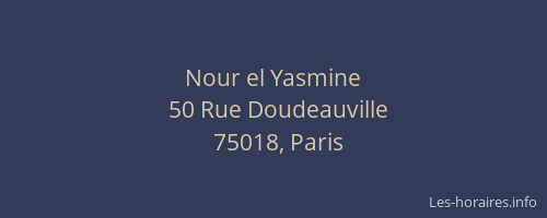 Nour el Yasmine
