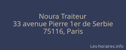 Noura Traiteur