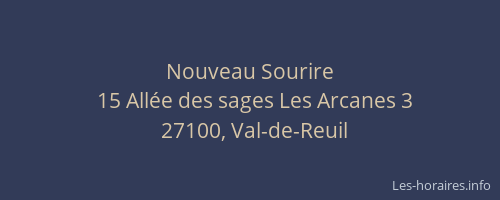 Nouveau Sourire