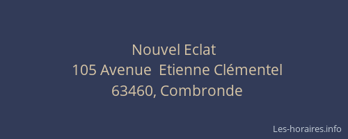 Nouvel Eclat