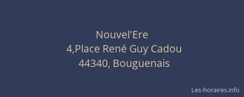 Nouvel'Ere