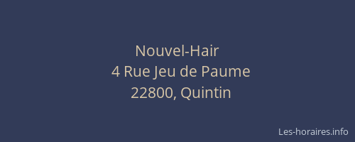 Nouvel-Hair