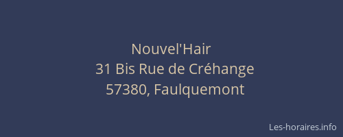 Nouvel'Hair
