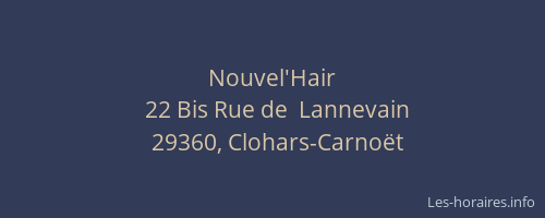 Nouvel'Hair