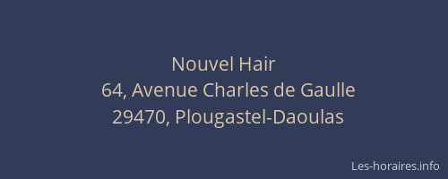 Nouvel Hair