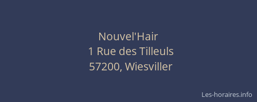 Nouvel'Hair